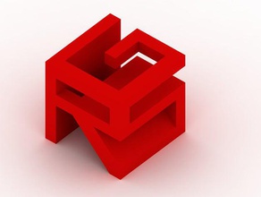 rgs desk logo decor 3d print model - Mito3D