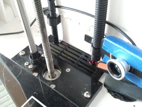 robo 3d dual slot deck hole cover printer accessories 3d print model - Mito3D