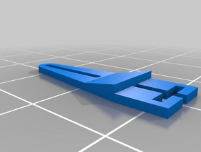 anti-rotation bracket blade nano cps cpx Fahrzeuge 3d print model - Mito3D