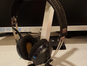 elegantes auriculares de pie audio 3d print model - Mito3D