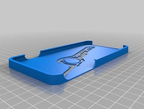 il mio iphone personalizzate monado caso mobile 3d print model - Mito3D