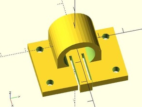 keine-tools micro gear motor mount Robotik 3d print model - Mito3D