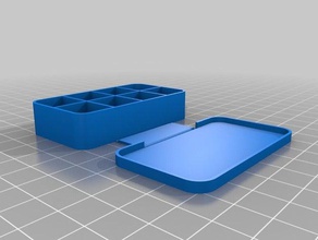 rachaels tackle box les conteneurs personnalisé 3d print model - Mito3D