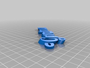grandma keychain real organization customized 3d print model - Mito3D