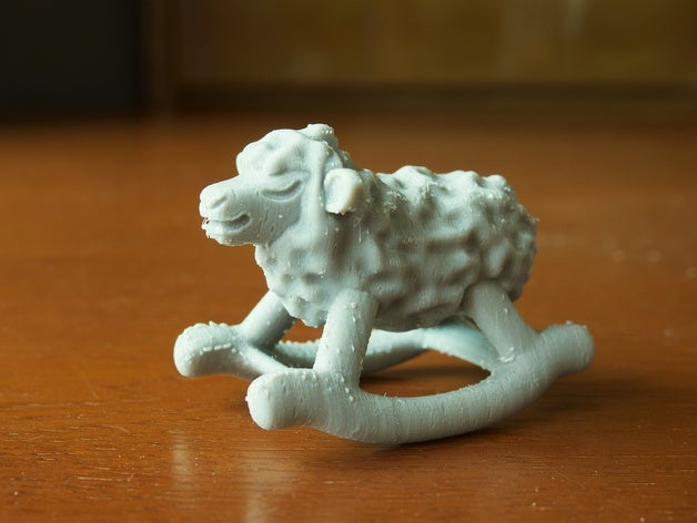 rocking sheep animals 3D print model - Mito3D