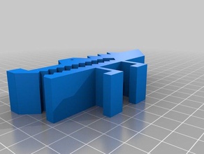 krokod&yacutel&iacute klip 3d baskı 3d print model - Mito3D