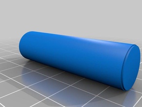 aa battery template parts 3d print model - Mito3D