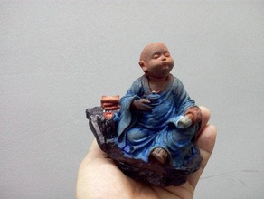 piccolo monaco persone 3d print model - Mito3D