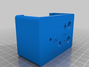 xbox 360 de la fuente alimentación cubierta frontal conectores tipo banana electrónica 3d print model - Mito3D
