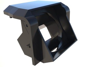 up mini top mount fan 3d printer accessories pla 3d print model - Mito3D