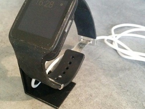 apoyo el smartwatch de sony móvil teléfono 3d print model - Mito3D