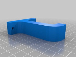 gran gancho de la pared organización colgador montaje en 3d print model - Mito3D
