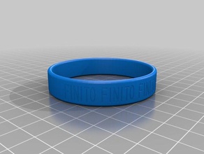 meine individuelle Ursache-Armband Armbänder 3d print model - Mito3D