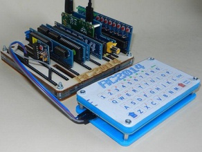 rc2014 universal keyboard enclosure electronics 3d print model - Mito3D
