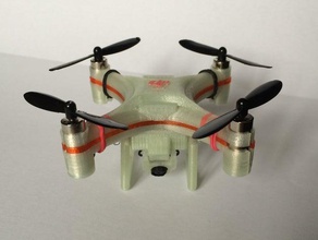dji phantom 3 mini hubsan x4 h107c rc vehicles quadcopter remote control replica 3d print model - Mito3D