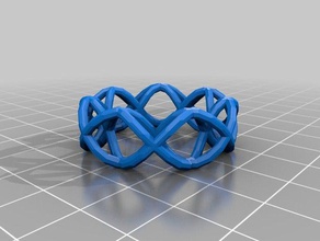 chris ring fashion customized 3d print model - Mito3D