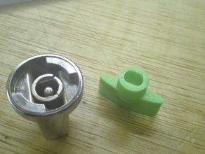 faucet llave paso ba&ntildeo replacement parts 3d print model - Mito3D