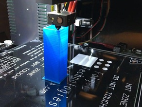 extruder calibration test rectangle 3d printing tests 3d print model - Mito3D