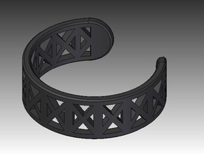 tribal arm band bracelets accessory fashion accessories 3d print model - Mito3D