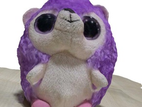 mr bubblehead rev1 creatures 123dcatch animal hedgehog meshmixer plushie plush toy stuffed 3d print model - Mito3D