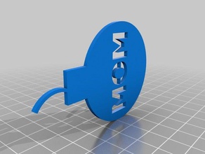 mom da bomb des signes logos 3d print model - Mito3D