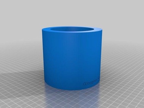 customized cup holder other 3d print model - Mito3D