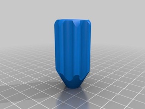 modifié hex bit poignée outils personnalisé 3d print model - Mito3D