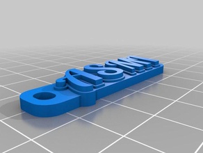 7th orion asmi keychains customized 3d print model - Mito3D