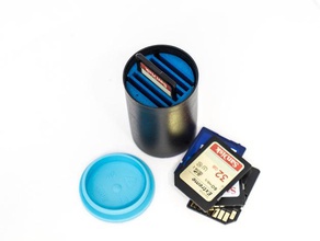 suporte do cartão sd insira filme latas câmara 3d print model - Mito3D