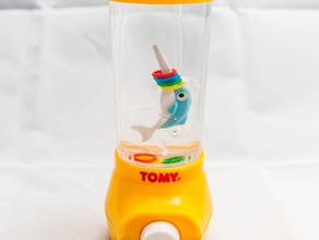 tomy water game tube-Ersatz-Stecker - Spielzeug Zubehör 3d print model - Mito3D