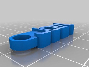 joel organização personalizado 3d print model - Mito3D