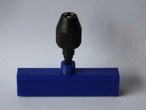 grip hand drill tools tool holder 3d print model - Mito3D