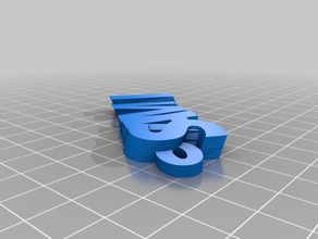 sami Schlüsselanhänger angepasst 3d print model - Mito3D