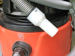fein turbo vac ugello del tubo flessibile di raccordo parti ricambio strumento vuoto 3d print model - Mito3D