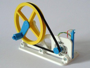 mini power generator engineering 3d print model - Mito3D
