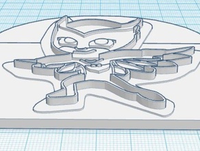pj maschere cucina pranzo brindisi premere 3d print model - Mito3D