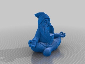 zen gnome meno di uccelli altri 3d slash 3d print model - Mito3D