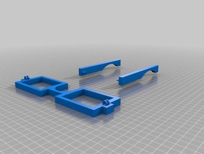 personalizable rectangular gafas 3d print model - Mito3D