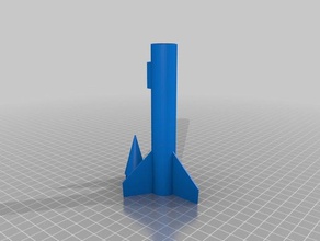 18mm cohete hobby 3d print model - Mito3D