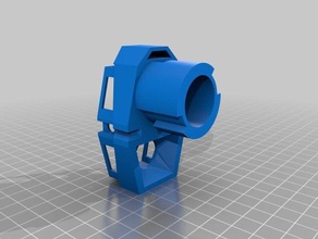 lazer tag ltar nerf barrel adapter toy game accessories laser 3d print model - Mito3D