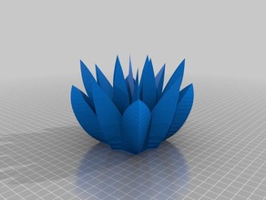 lotus anillos organización accesorios organizacion porta el soporte del anillo 3d print model - Mito3D