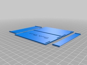 mark west magia cartera personalizada accesorios personalizado 3d print model - Mito3D