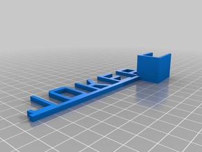 joker shelf plate organization customized 3d print model - Mito3D