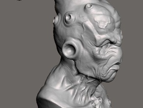 majin buu bira-sex heykel yaratıklar mckeag walker 3d print model - Mito3D