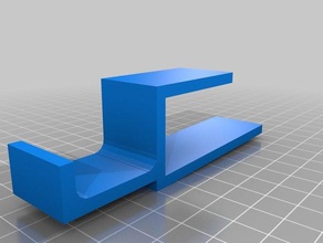 meu personalizados tutorial openscad gancho organização 3d print model - Mito3D