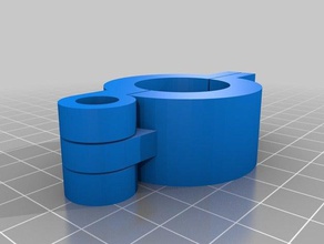 meu personalizados tubo clamp2 ferramentas 3d print model - Mito3D
