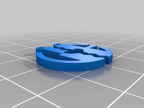 Herz-Monogramm Halsketten Schmuck angepasst 3d print model - Mito3D