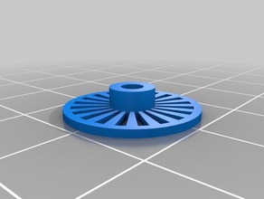 my customized parametric encoder wheel public domain parts 3d print model - Mito3D