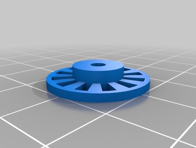 my customized parametric encoder wheel public domain parts 3D print model - Mito3D