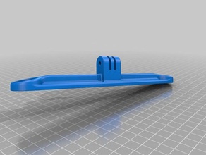 longboard clamp gopro camera fixed other makeprintable 3d print model - Mito3D